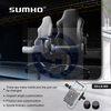 Material ergon&ocirc;mico do apoio lombar PA+PVC+ABS de Seat 4D personalizado